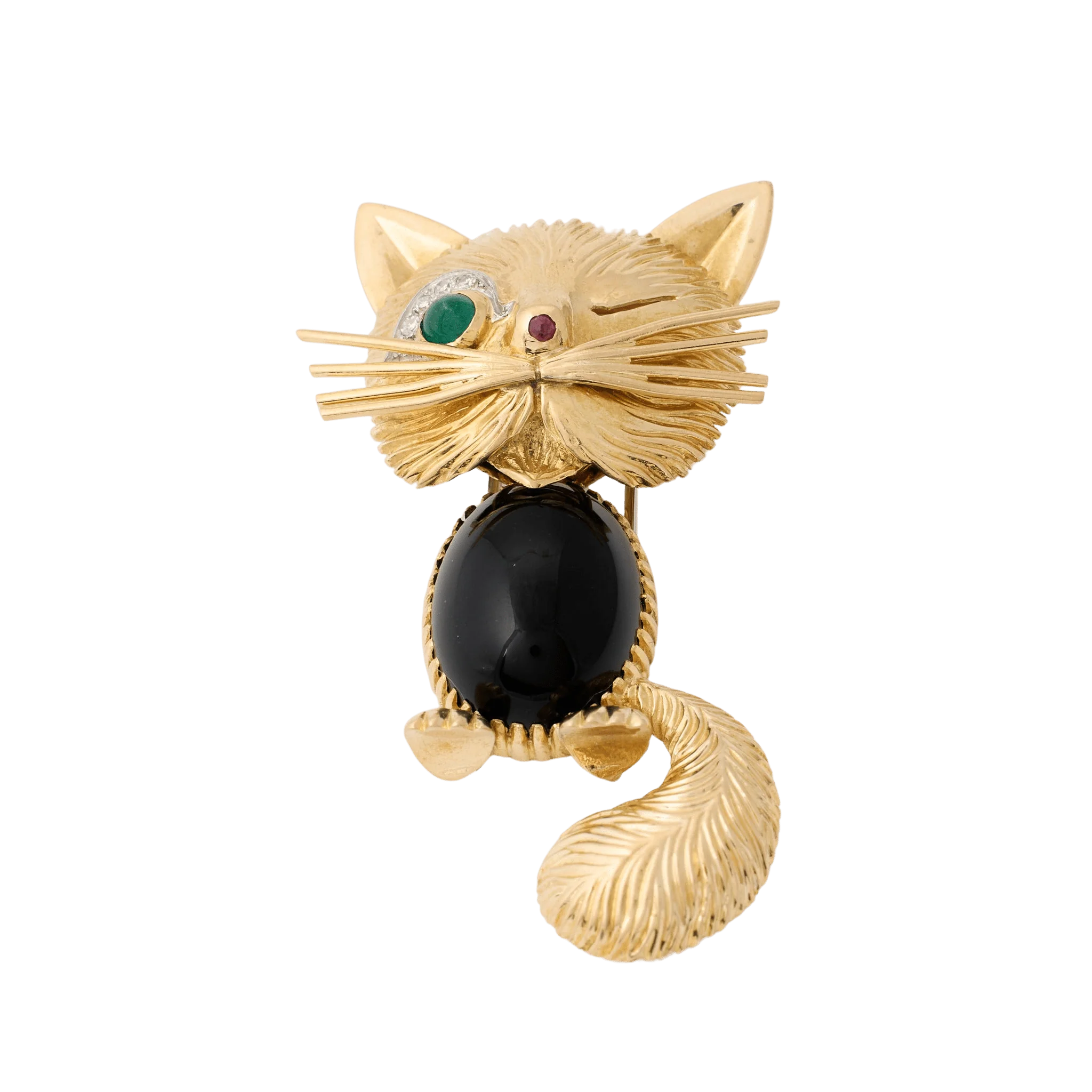 VAN CLEEF AND ARPELS - Mischievous cat