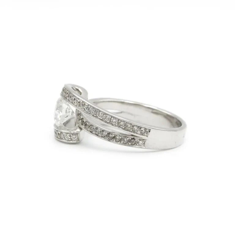 Ring - White gold and diamonds - Image 3