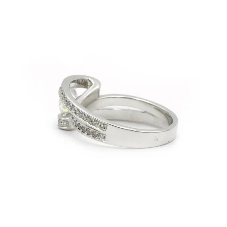 Ring - White gold and diamonds - Image 4