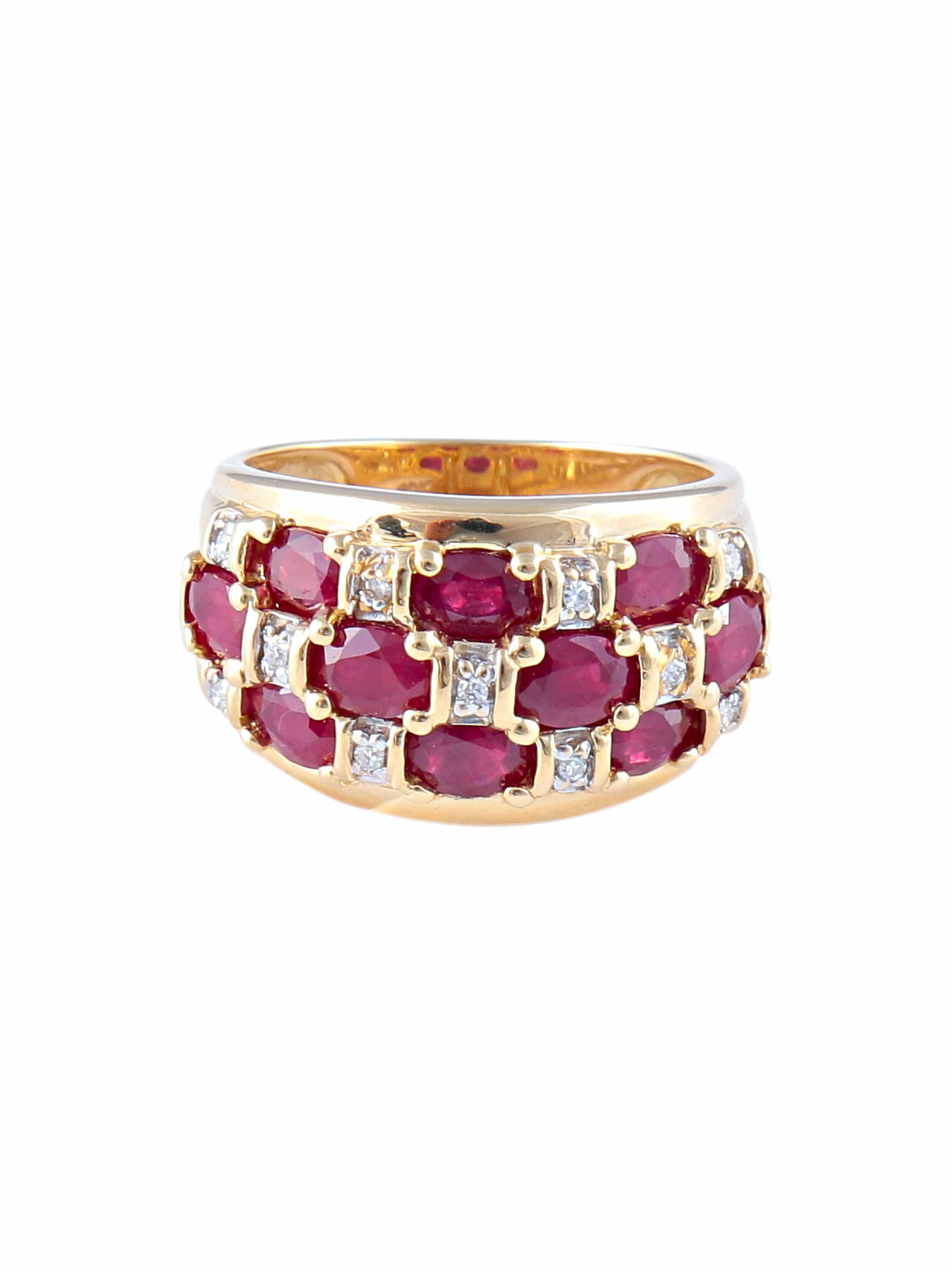 Ruby Ball Ring