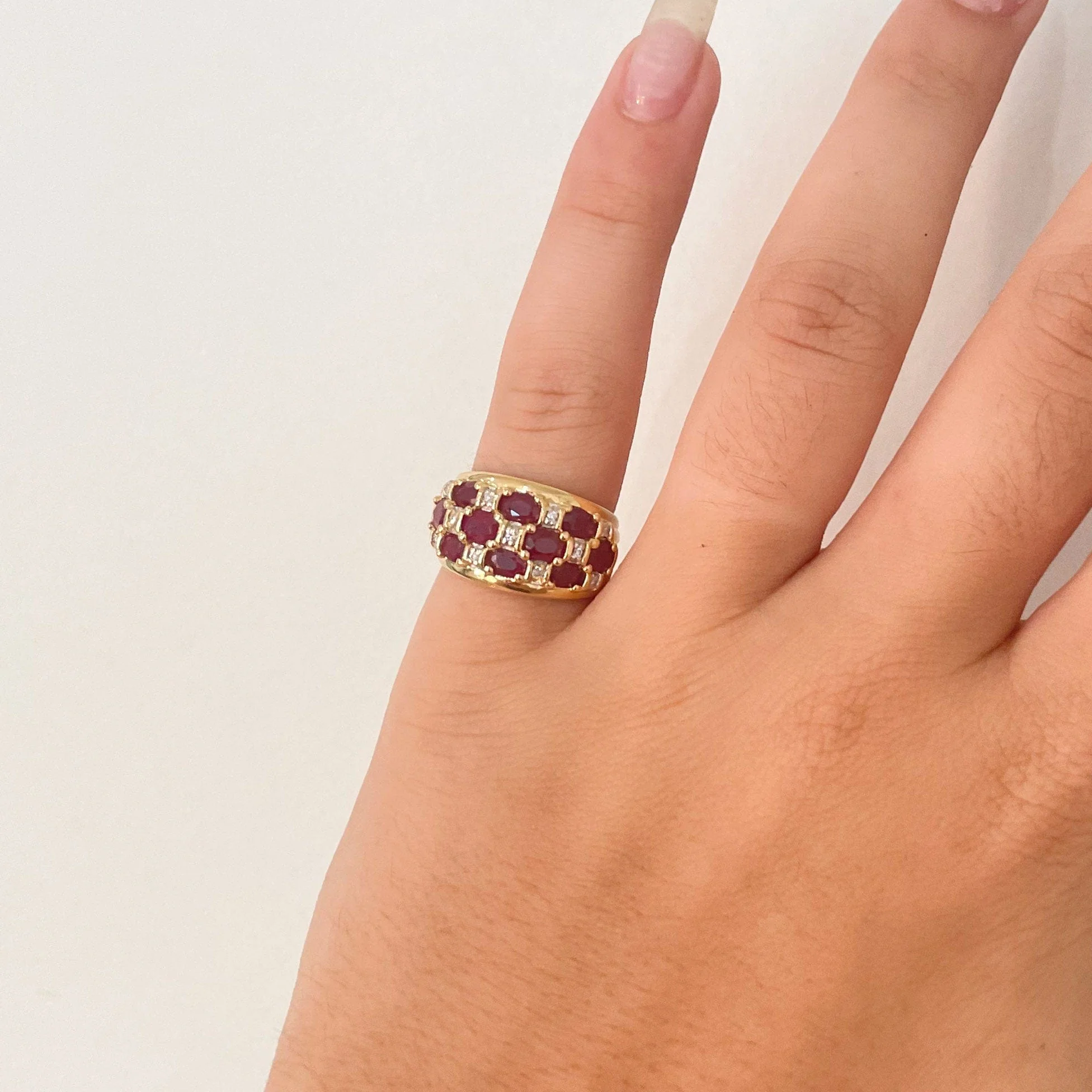 Ruby Ball Ring - Image 2