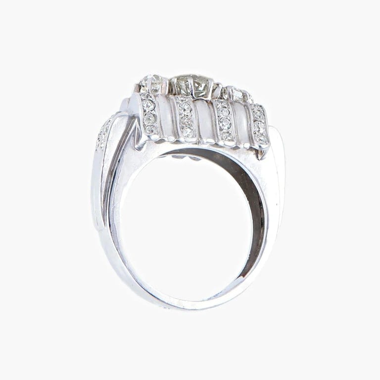 Diamond Waterfall Ring - Image 5
