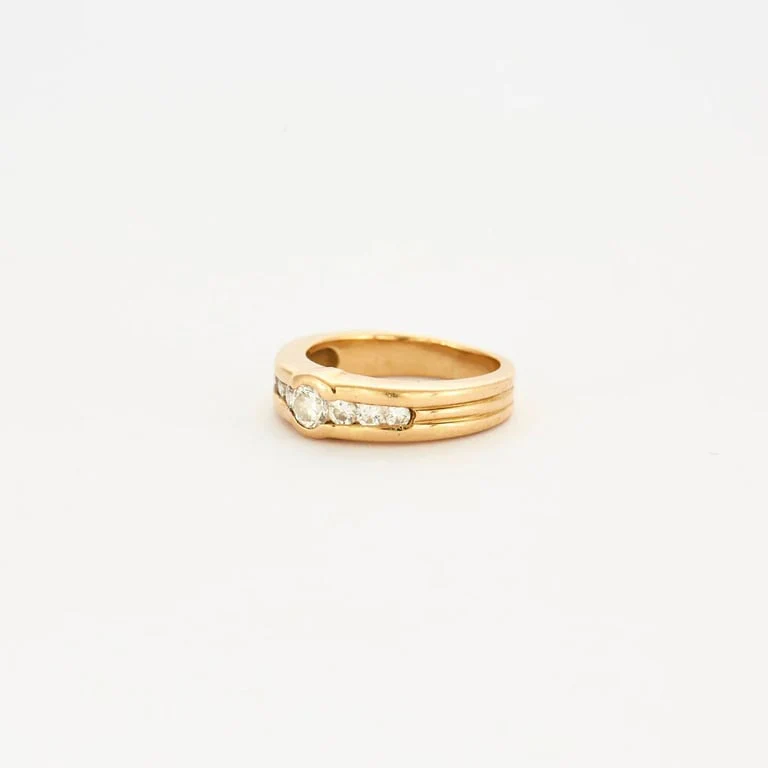 Solitaire yellow diamond - Image 3