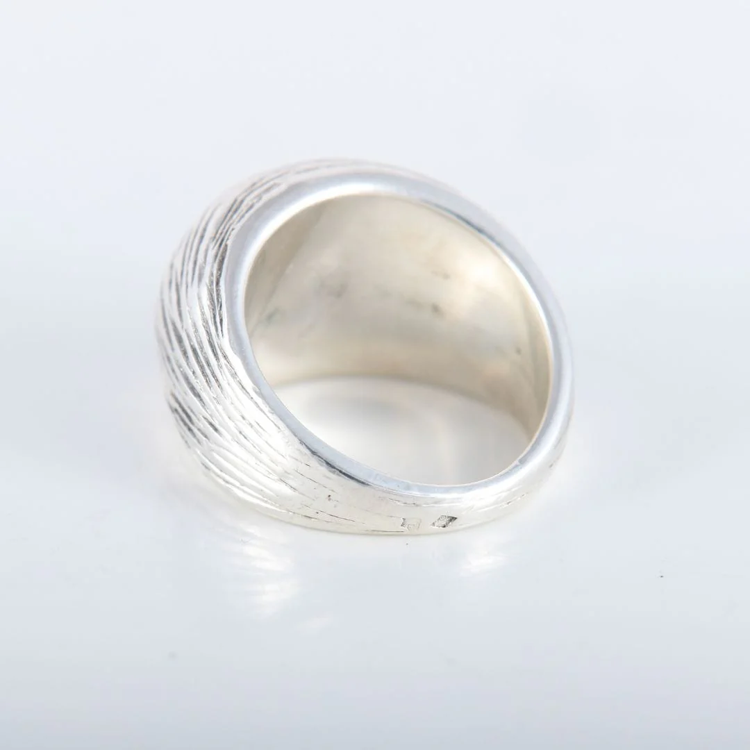 Ring silver Dome - Image 4