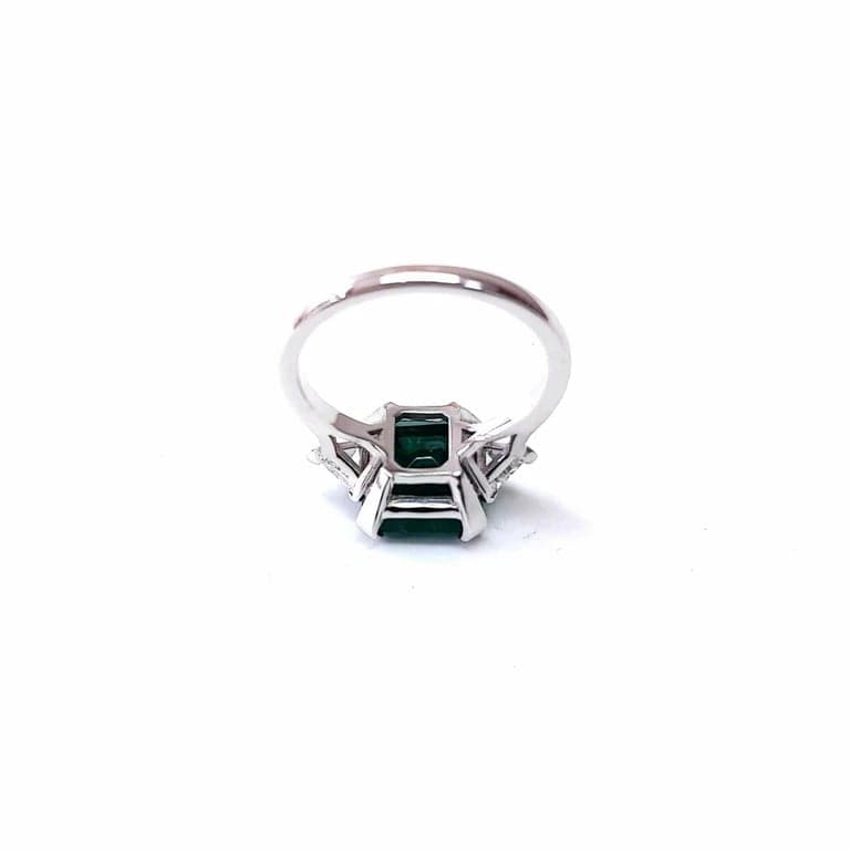 Emerald and diamond ring - Image 7