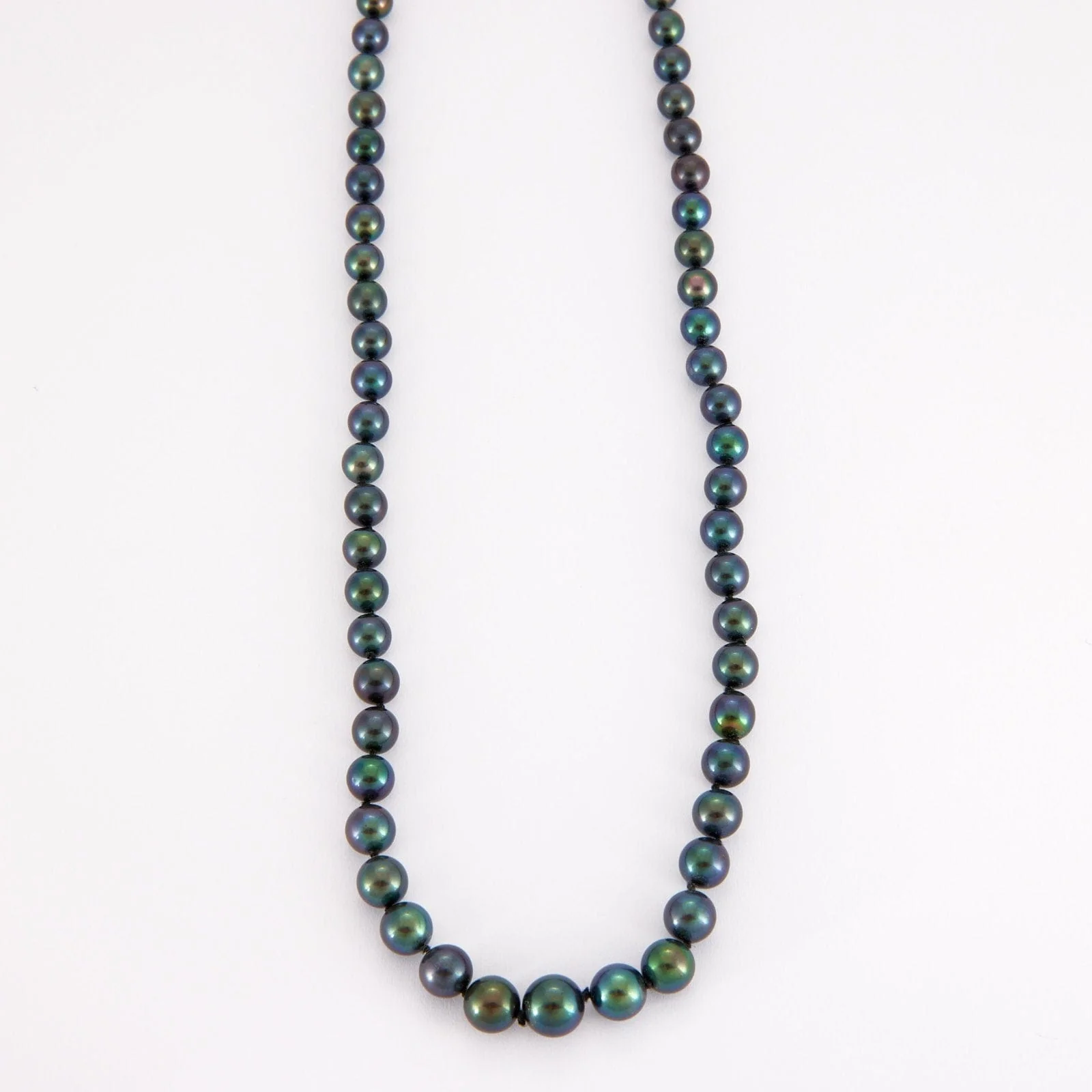 Gray pearl necklace - Image 5