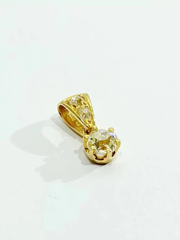 Gold And Diamond Pendant - Image 4
