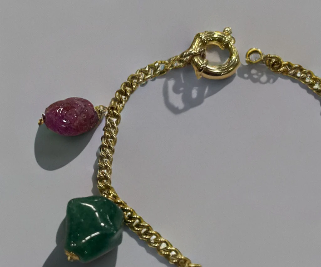 Yellow gold bracelet The 6 Precious - Image 2