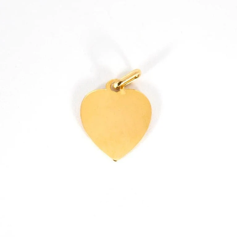 AUGIS - Love pendant in yellow gold and ruby - Image 3