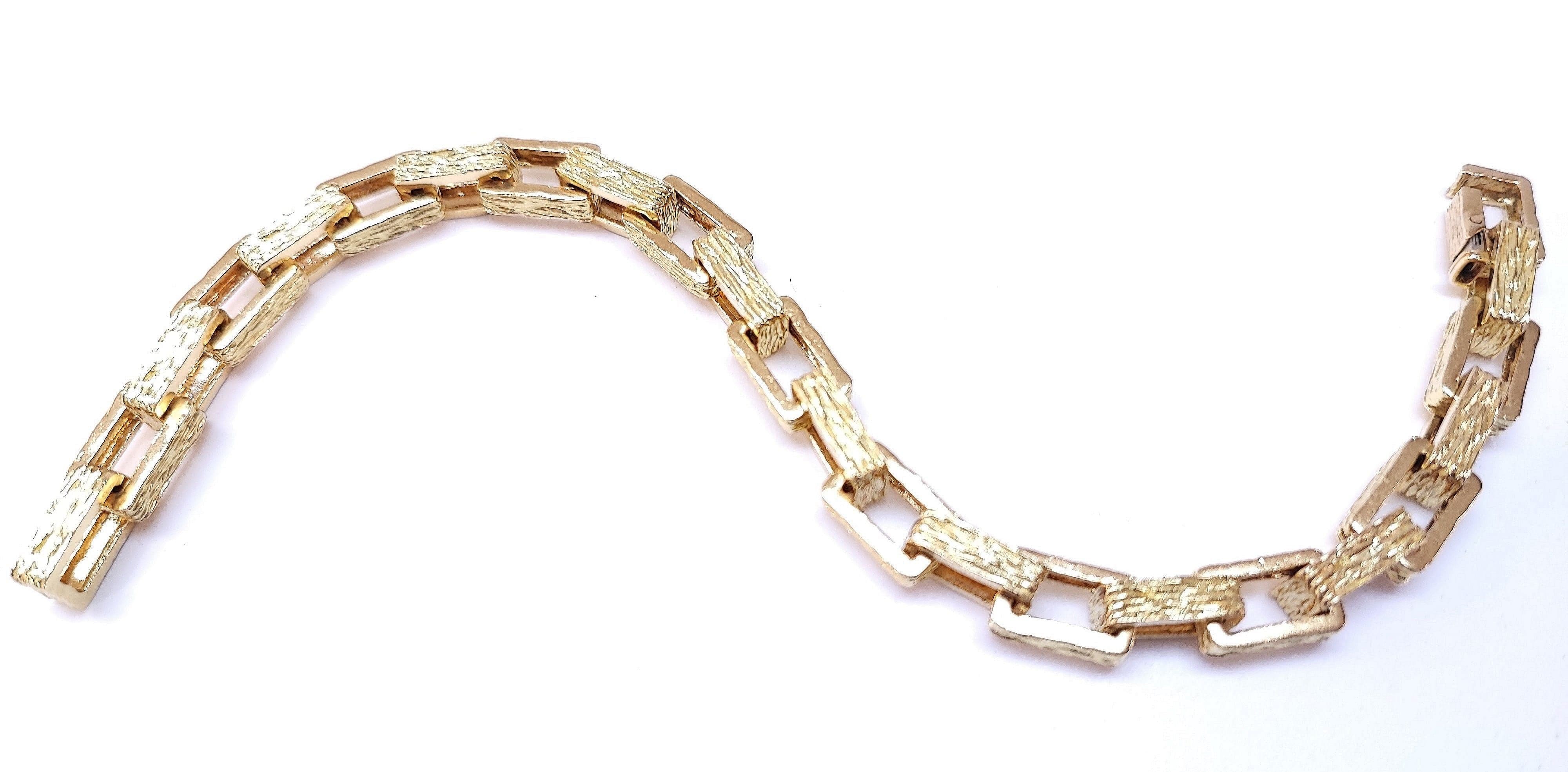Vintage solid gold bracelet - Image 4