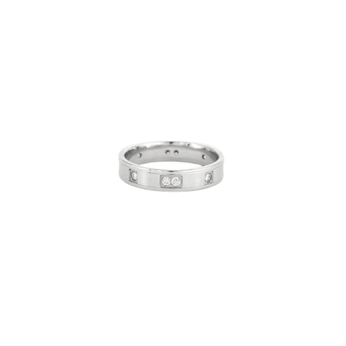 White gold diamond wedding ring