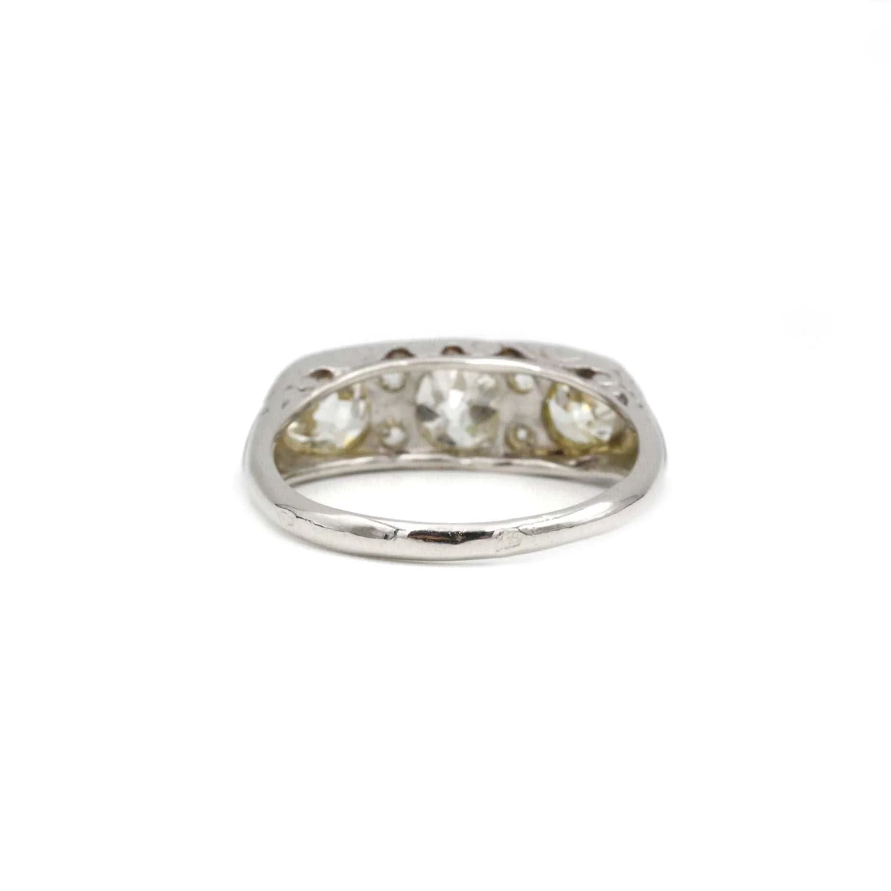 Art Nouveau Gold & Diamond Ring - Image 2