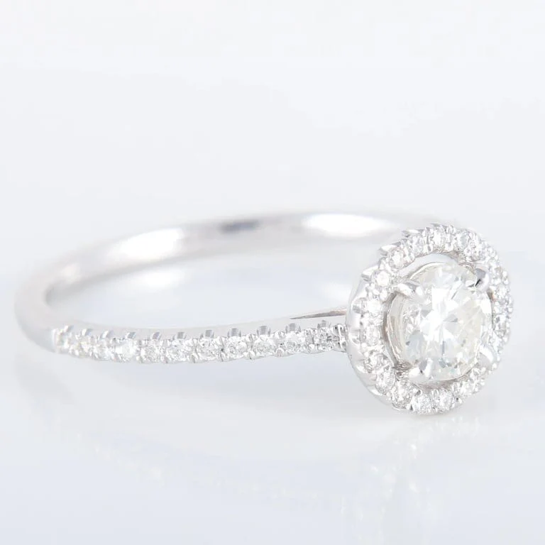 Solitaire Ring 0.40ct - Image 4