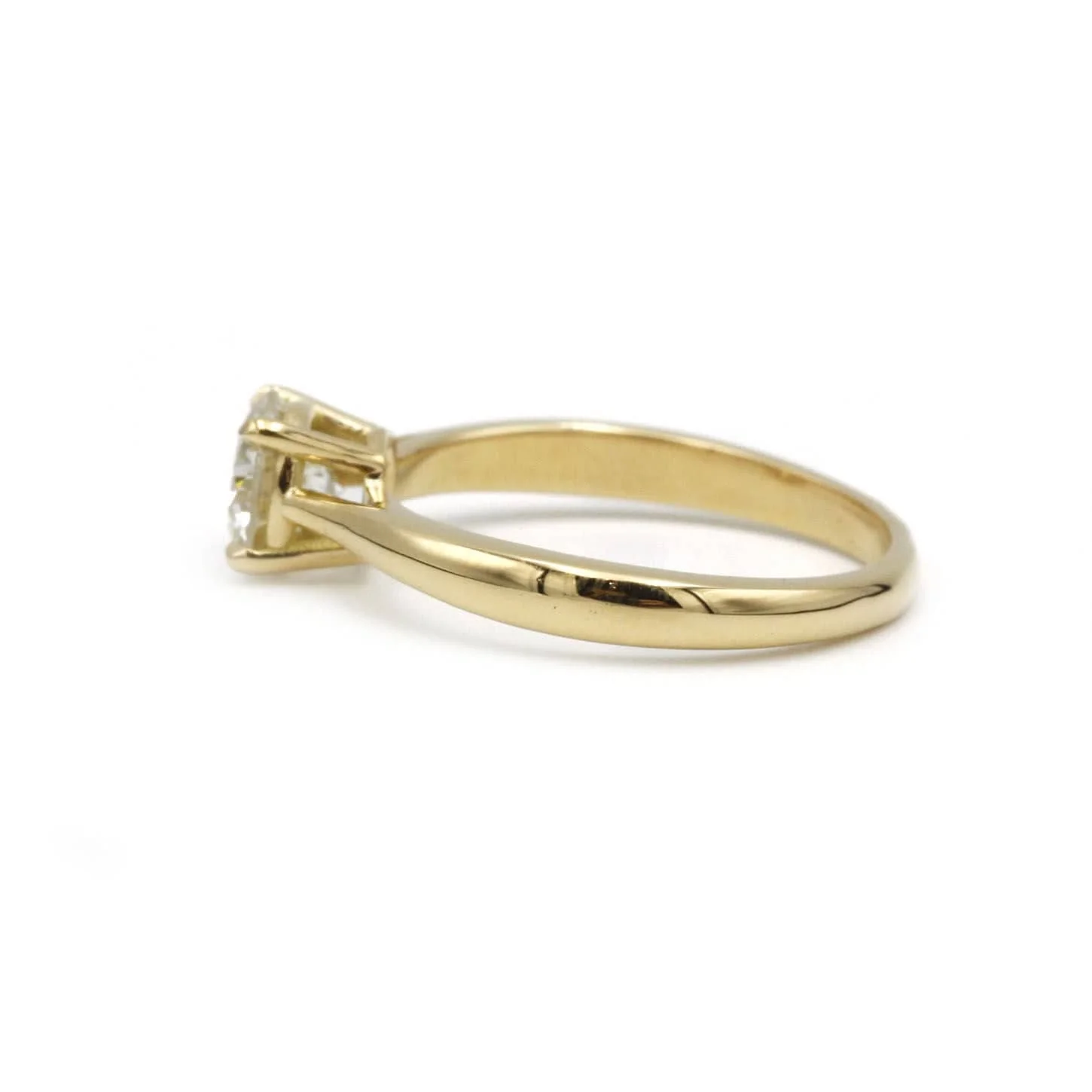 Diamond Solitaire Ring 0.88 carat - Image 3