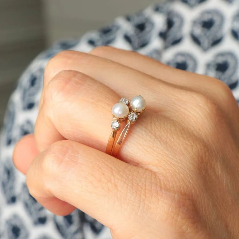 Ring Toi & Moi beads - Image 2