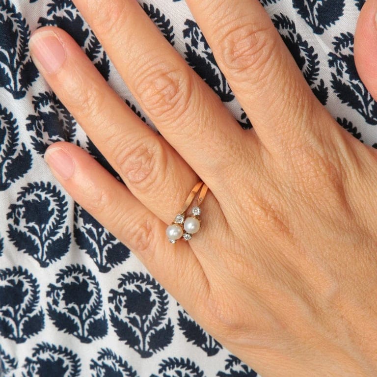 Ring Toi & Moi beads - Image 3