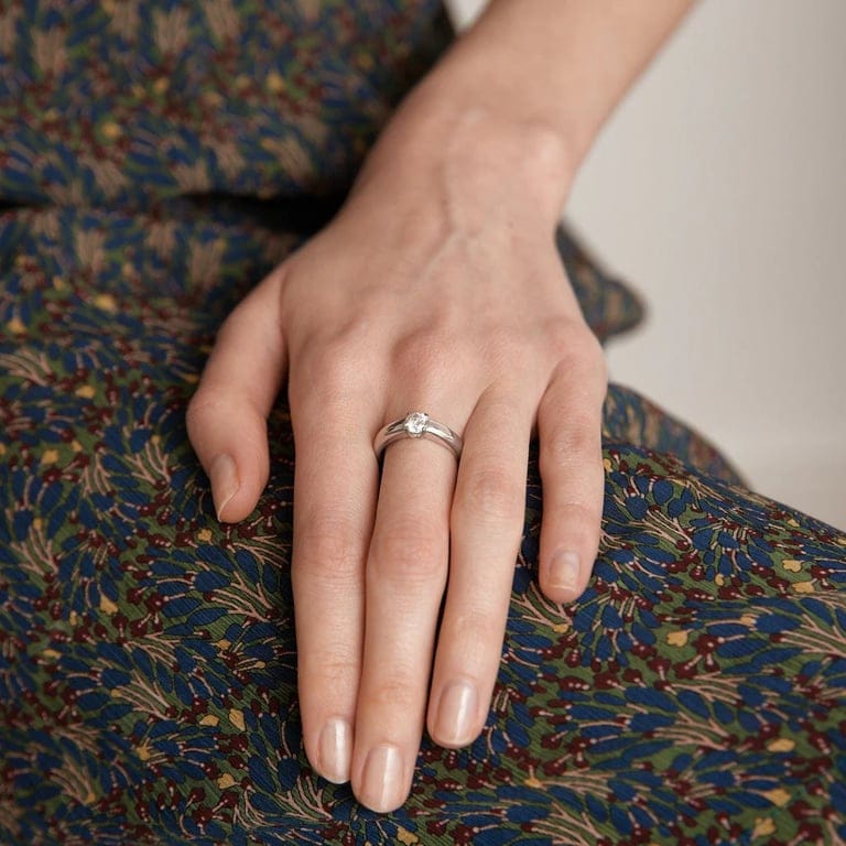 MAUBOUSSIN - 0.56ct Diamond Solitaire Ring - Image 2