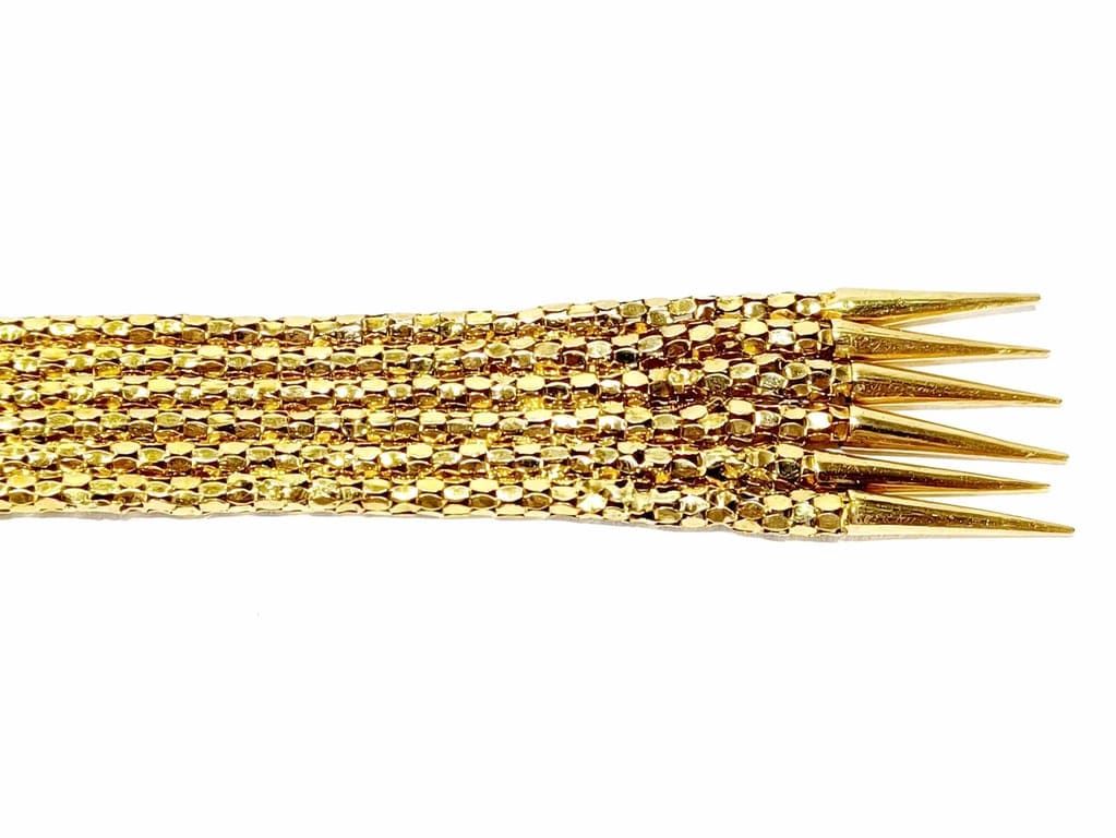 Yellow gold and ruby bracelet - Image 13