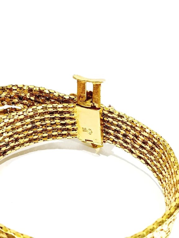 Yellow gold and ruby bracelet - Image 16