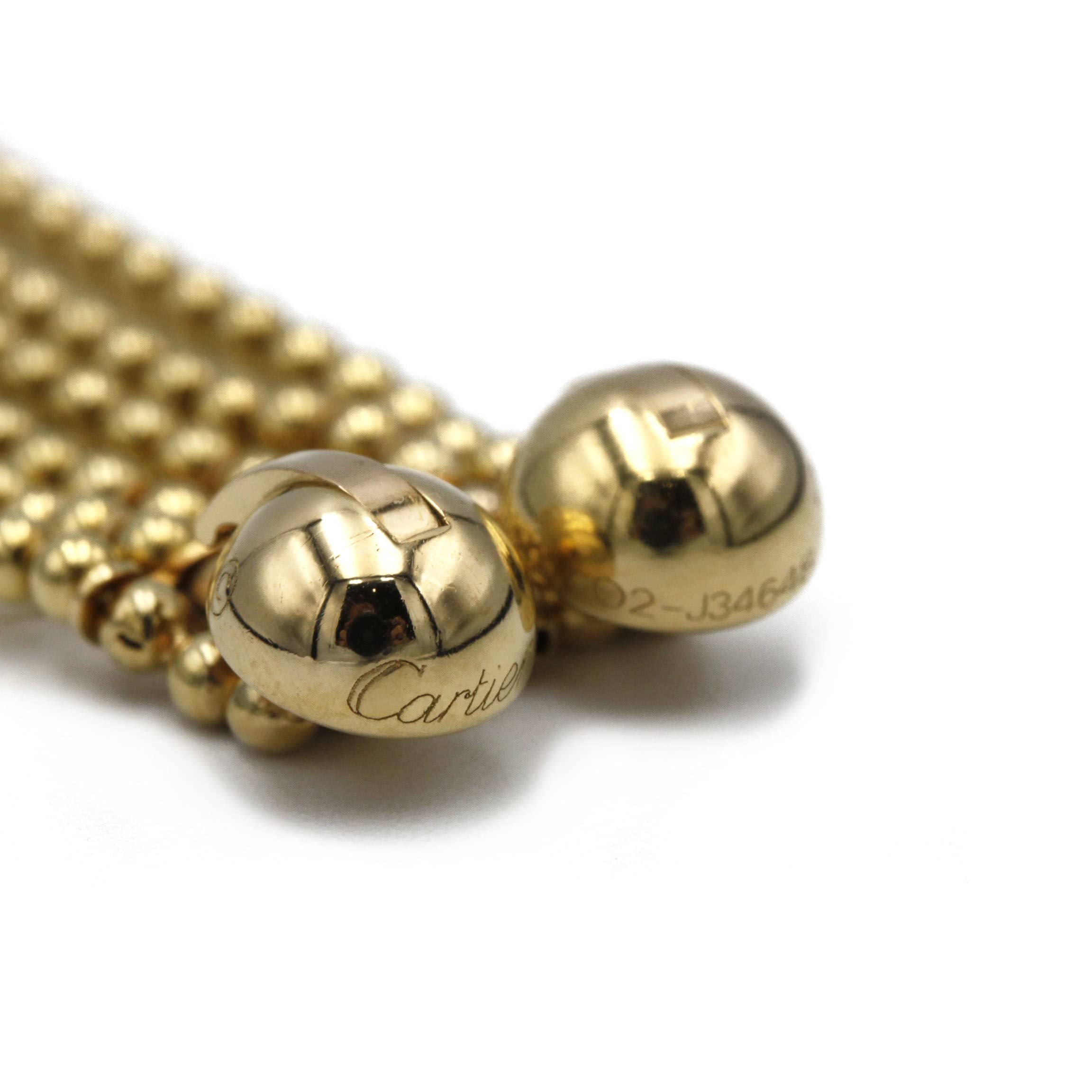 CARTIER - Yellow Gold “Draperie” Bracelet - Image 4