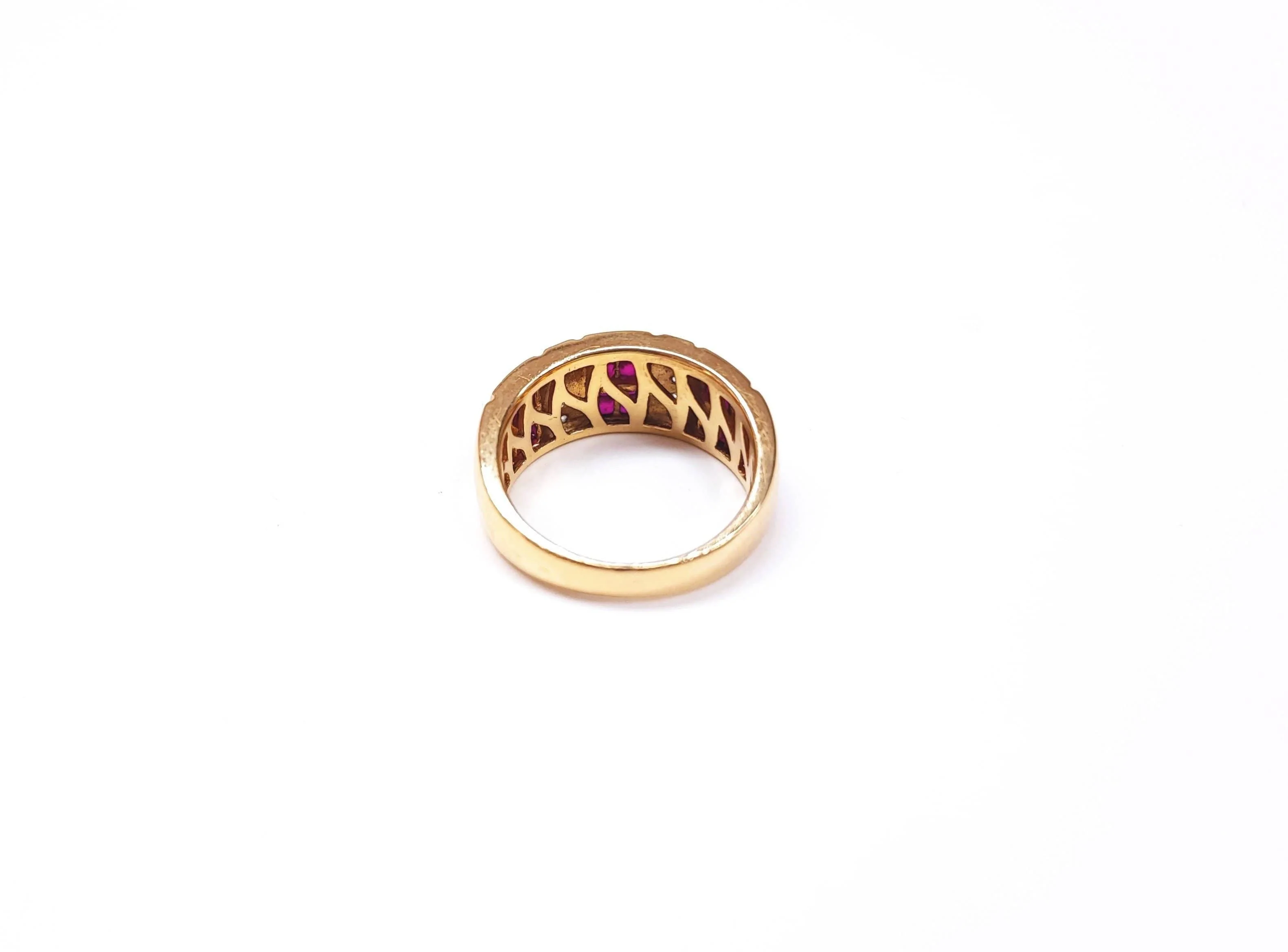 Ruby and diamond ring - Image 3