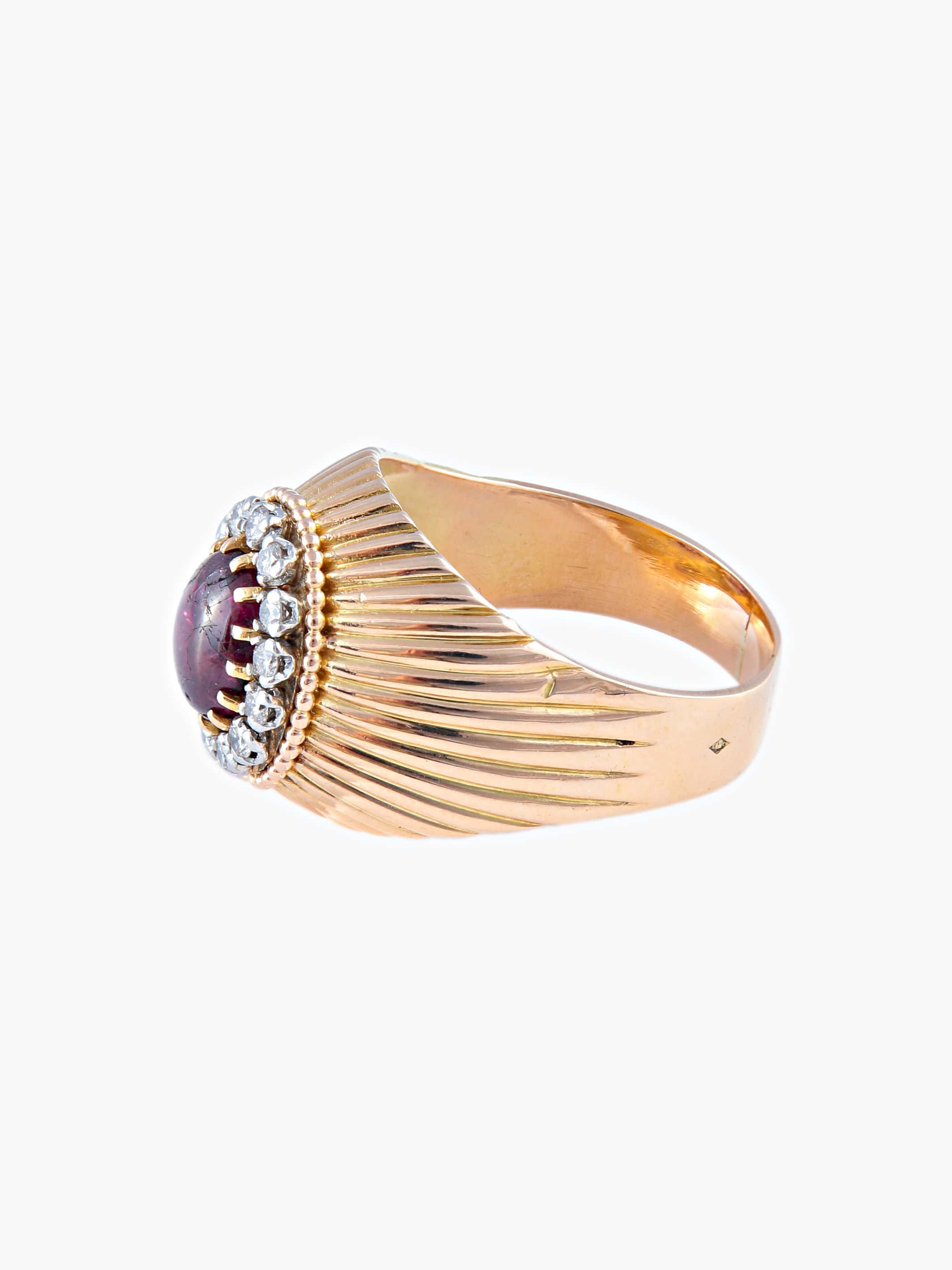 Ruby Draped Ring - Image 6