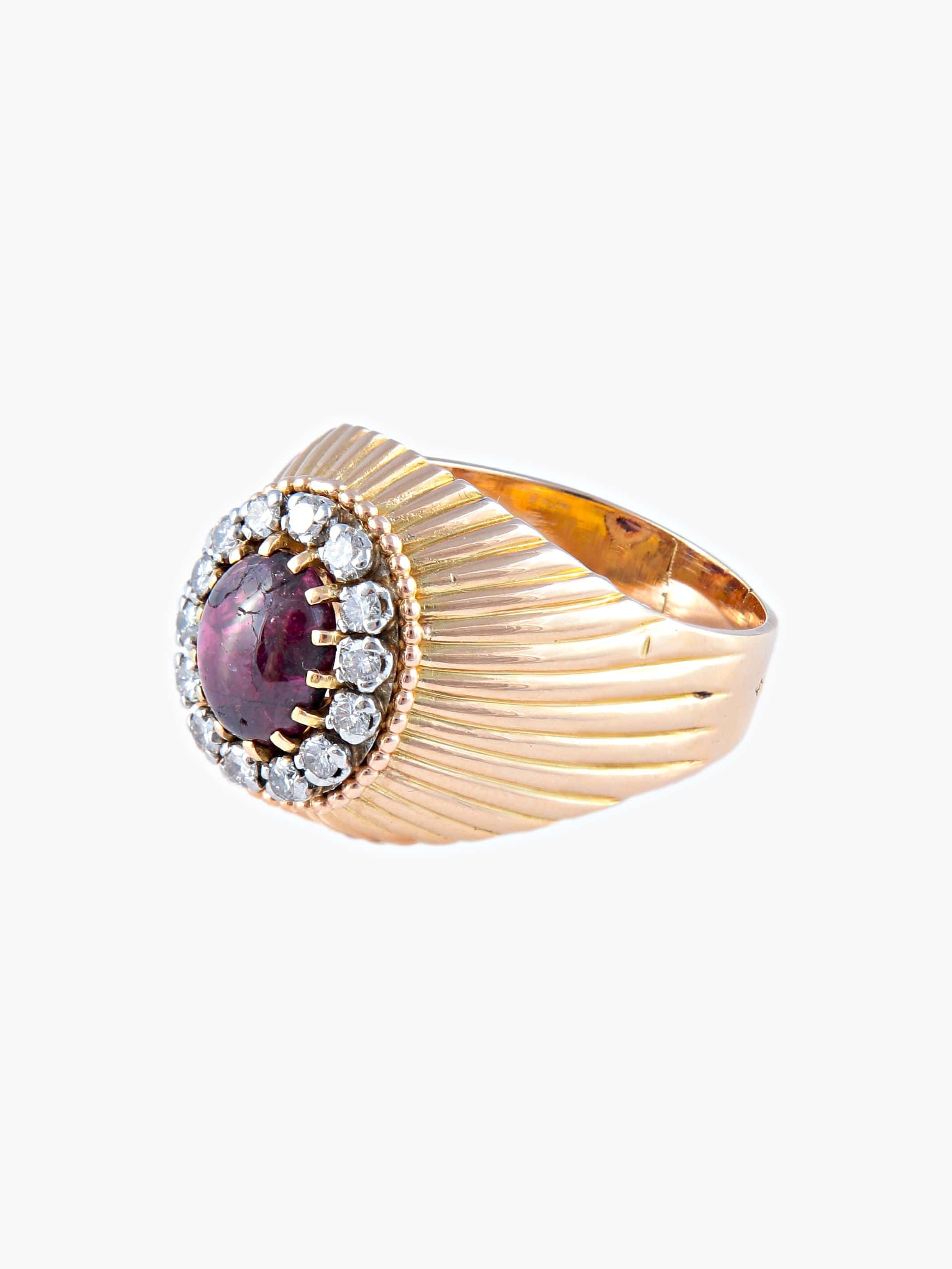Ruby Draped Ring - Image 7