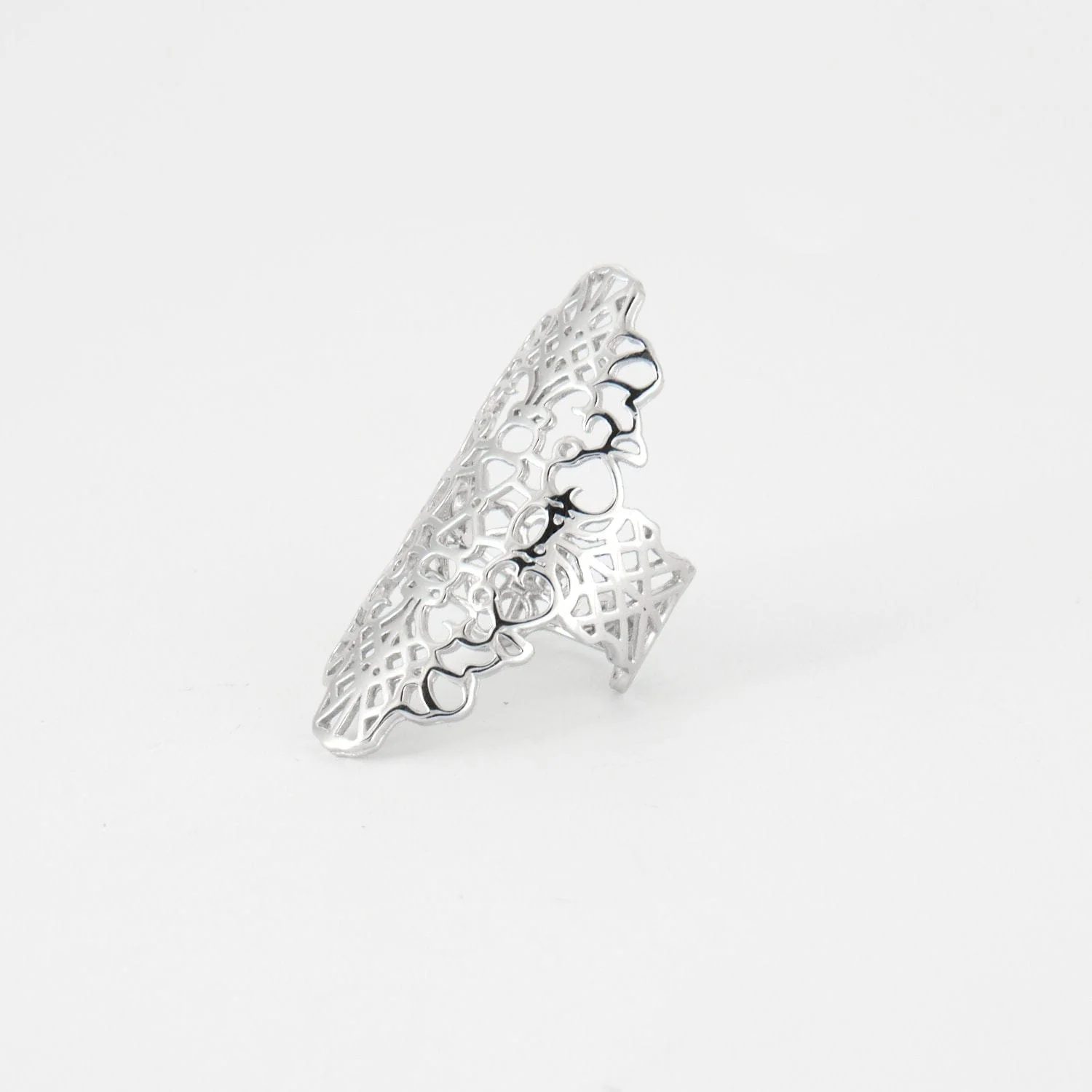 White gold lace ring - Image 3