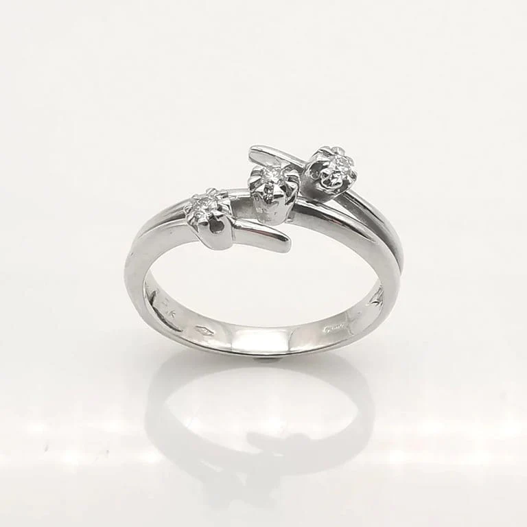 Gold and diamond ring - Image 3