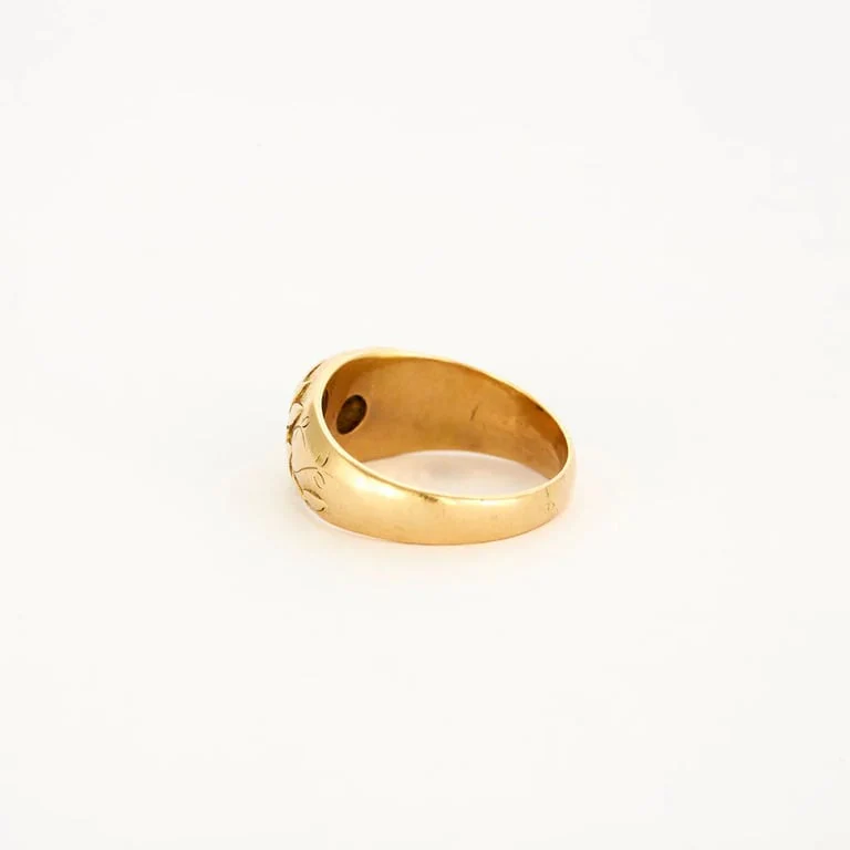 Spring Diamond Signet Ring 0.35ct - Image 5