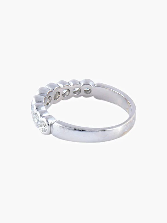 Diamond Half Wedding Ring - Image 6