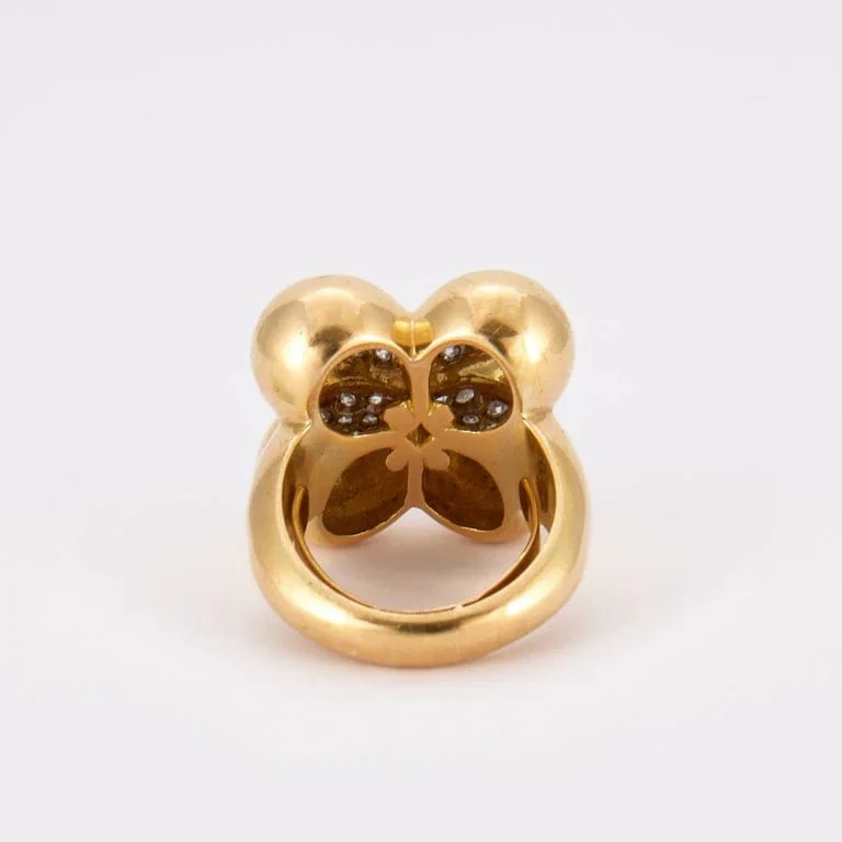 Clover Style Diamond Ring - Image 4