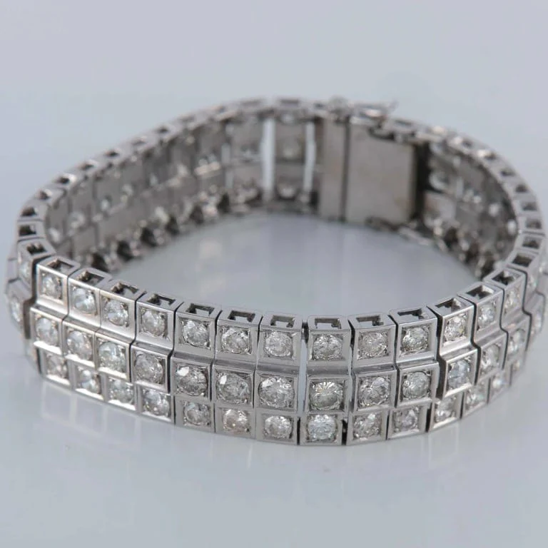 Diamond line bracelet - Image 4