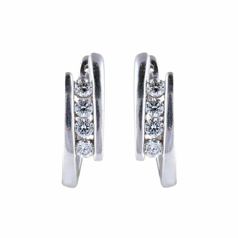 Diamond earrings
