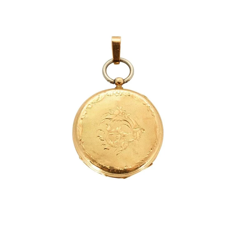 Yellow gold pocket watch - Image 2