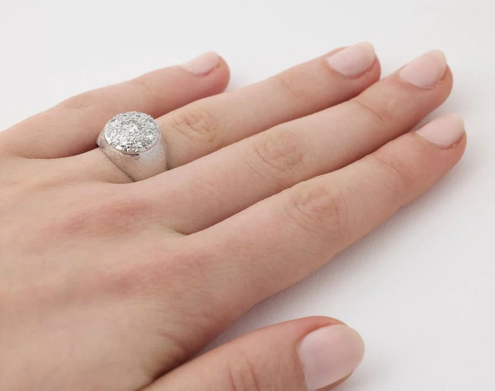 Diamond bangle ring - Image 3