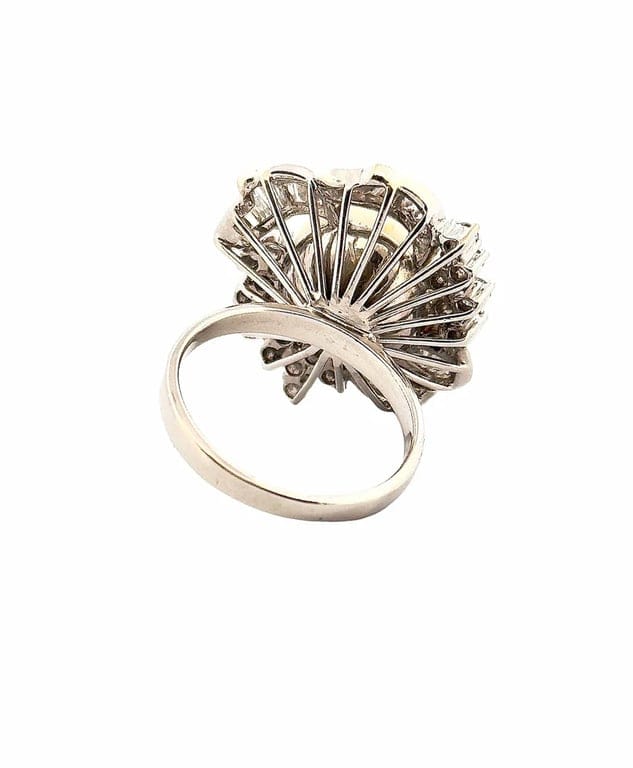 Diamond and pearl ring - Image 6