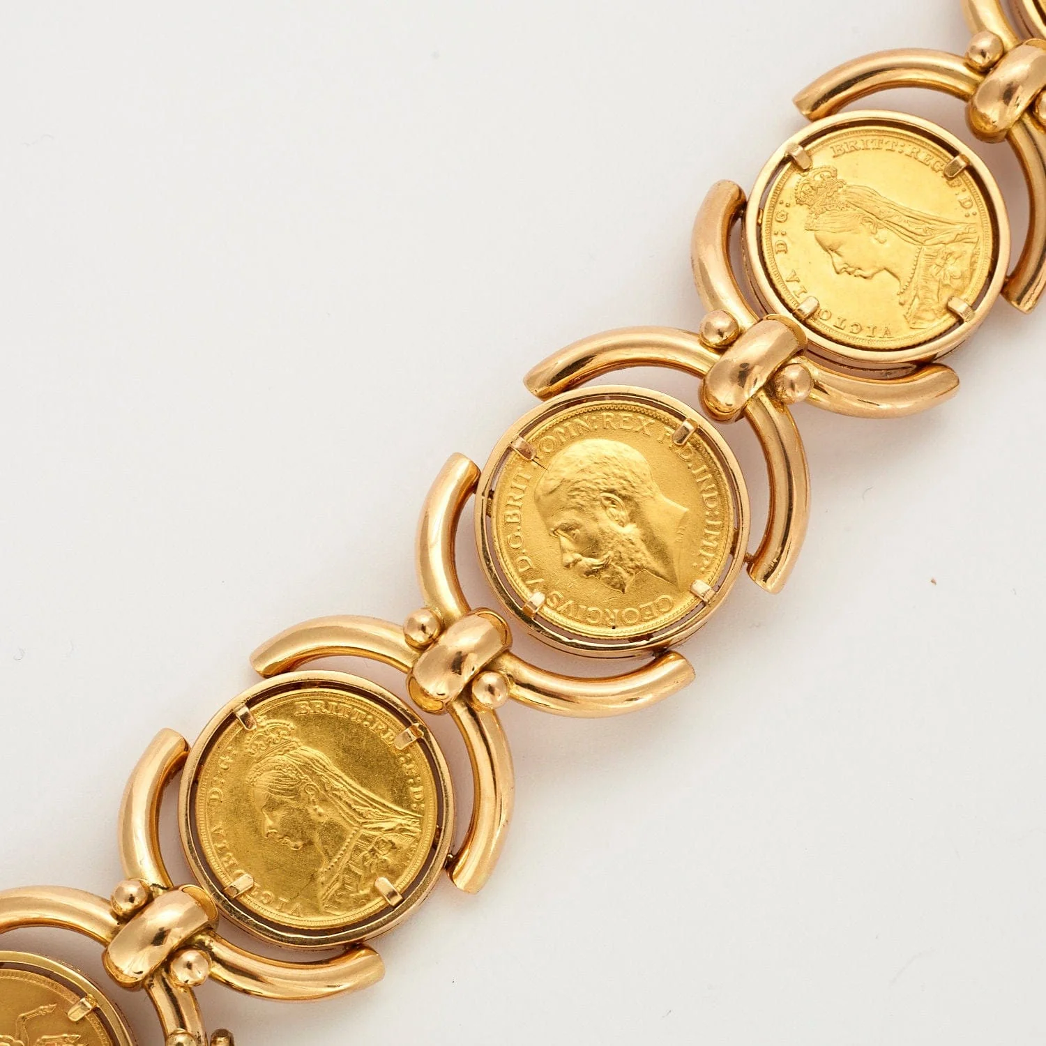 Bracelet tank yellow gold - Image 3