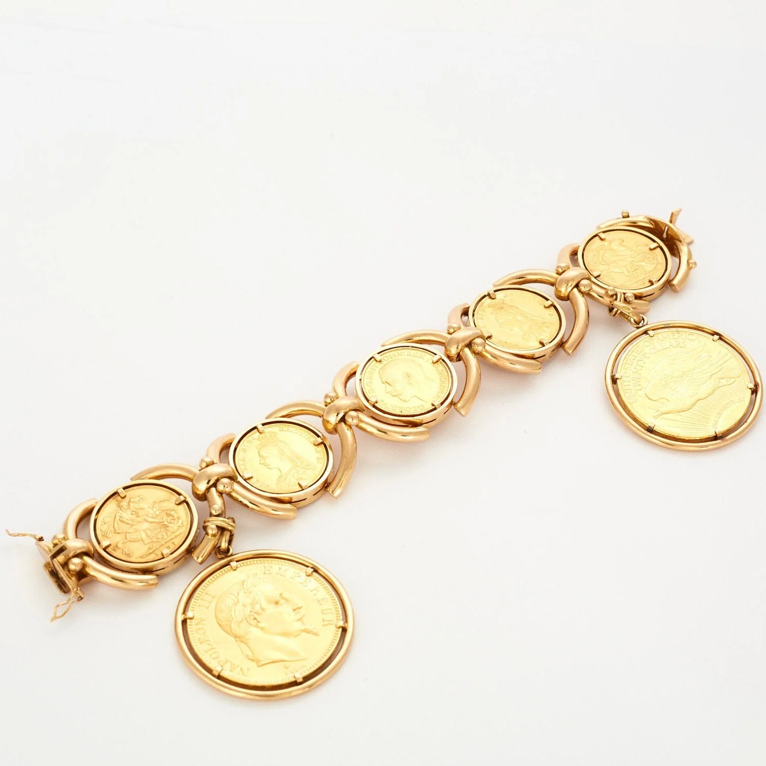 Bracelet tank yellow gold - Image 4