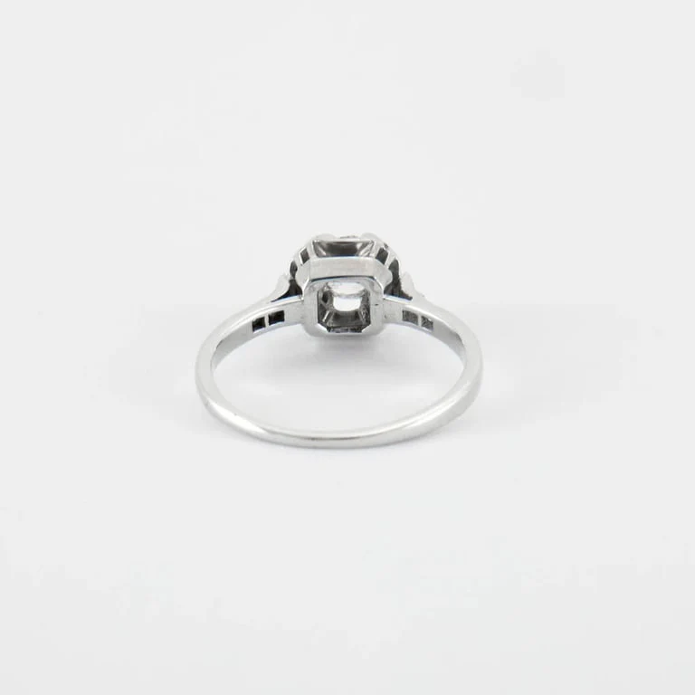 White Gold & Diamond Solitaire - Image 3