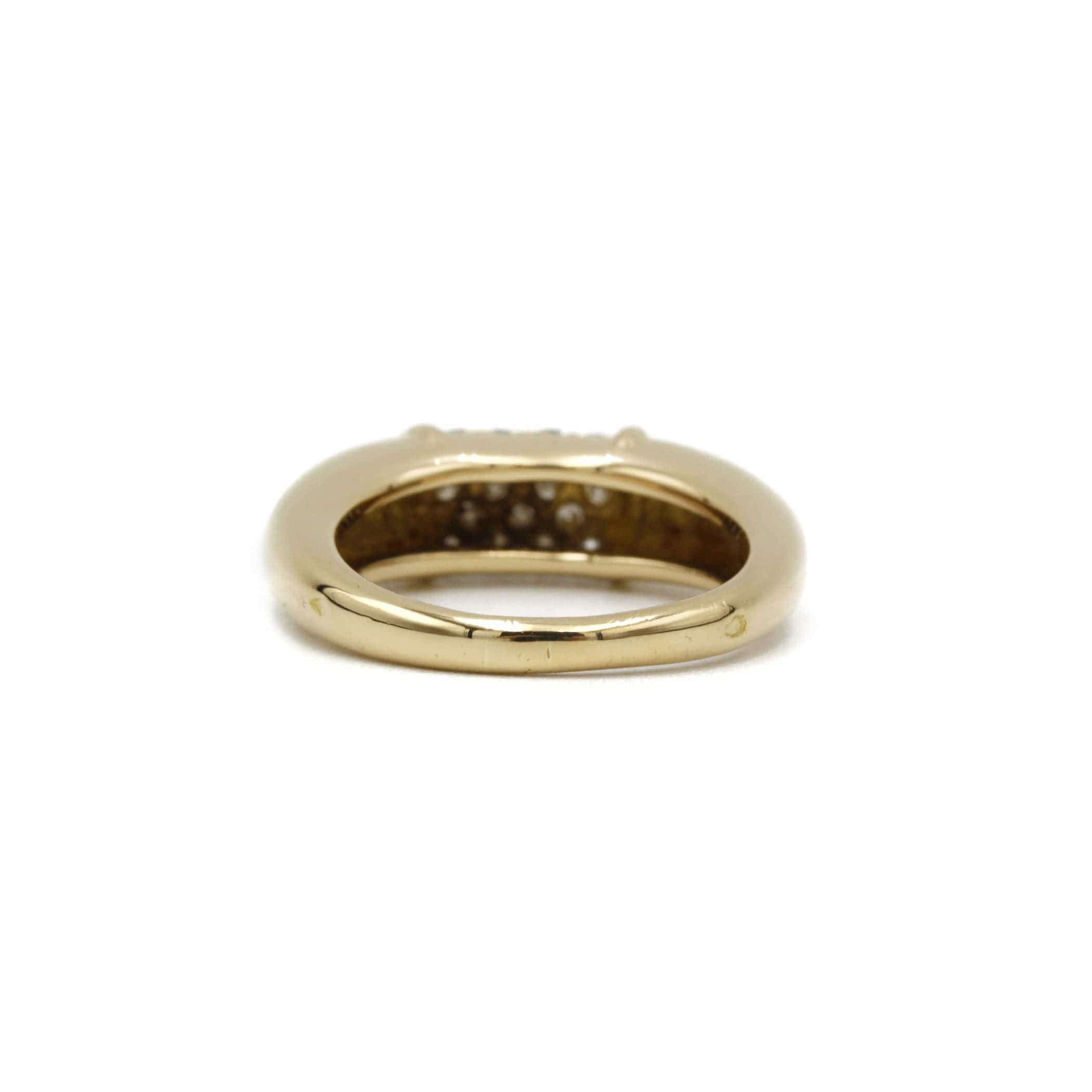 VAN CLEEF & ARPELS - Ring "Philippine"Yellow gold Diamonds - Image 5