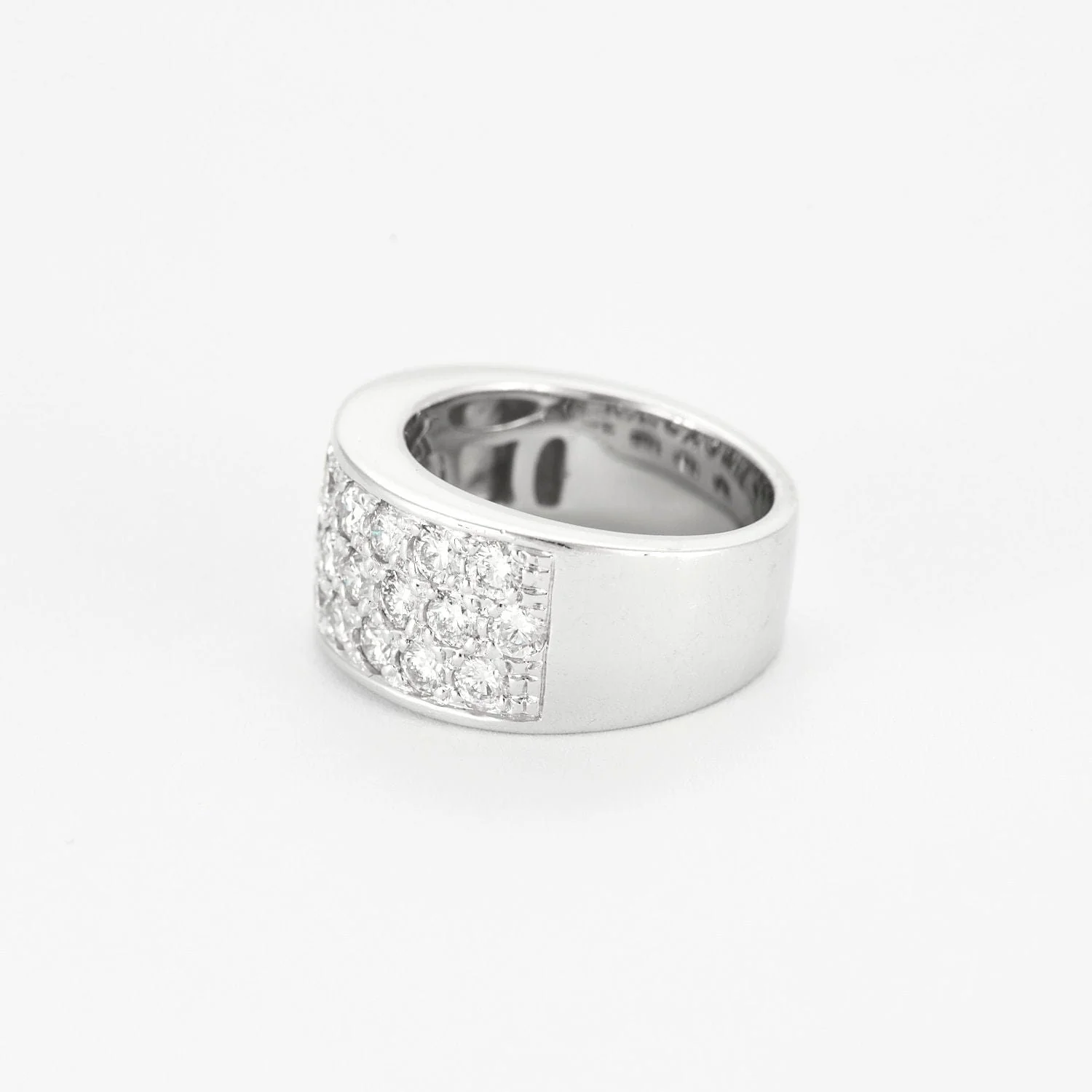 Ring Tank Modern white gold diamonds - Image 5