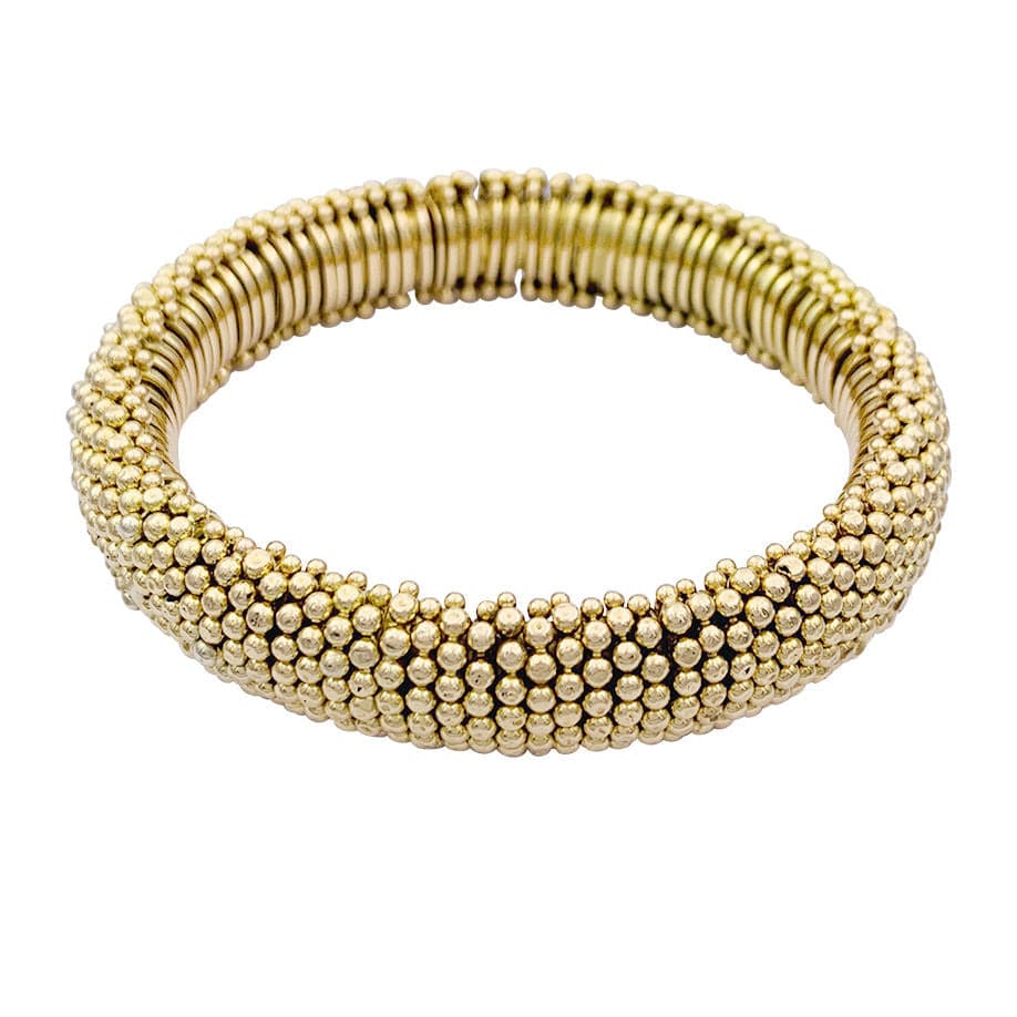Two vintage convertible bracelets, yellow gold. - Image 5