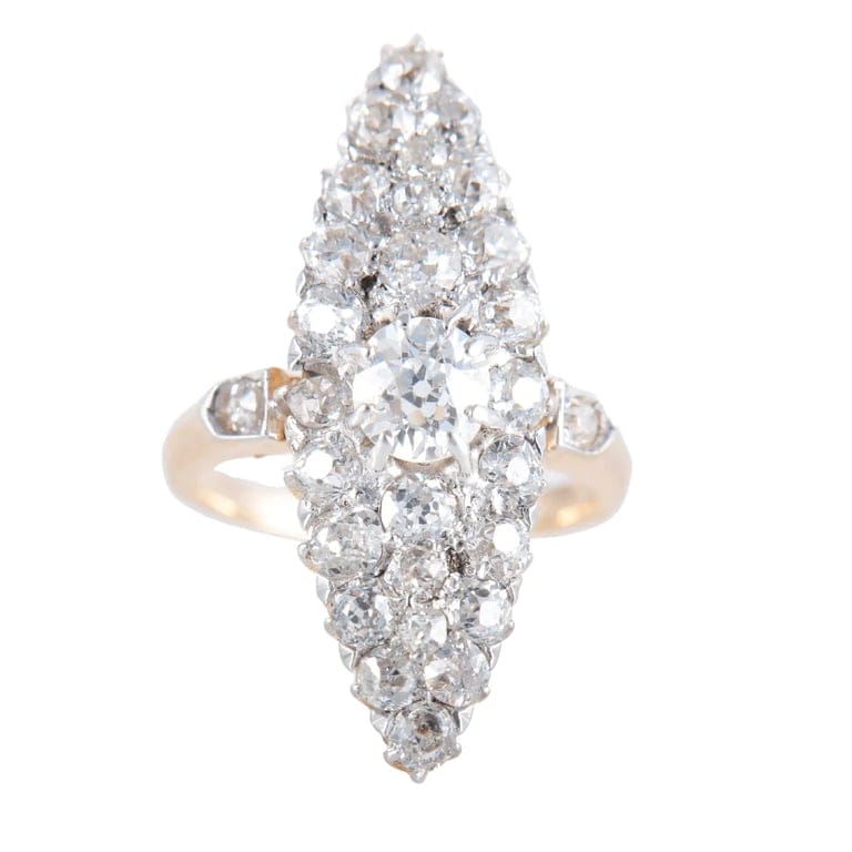 Marquise Diamond Ring