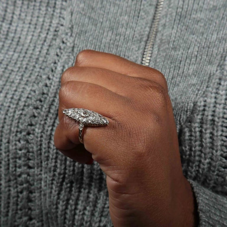 Marquise Diamond Ring - Image 3