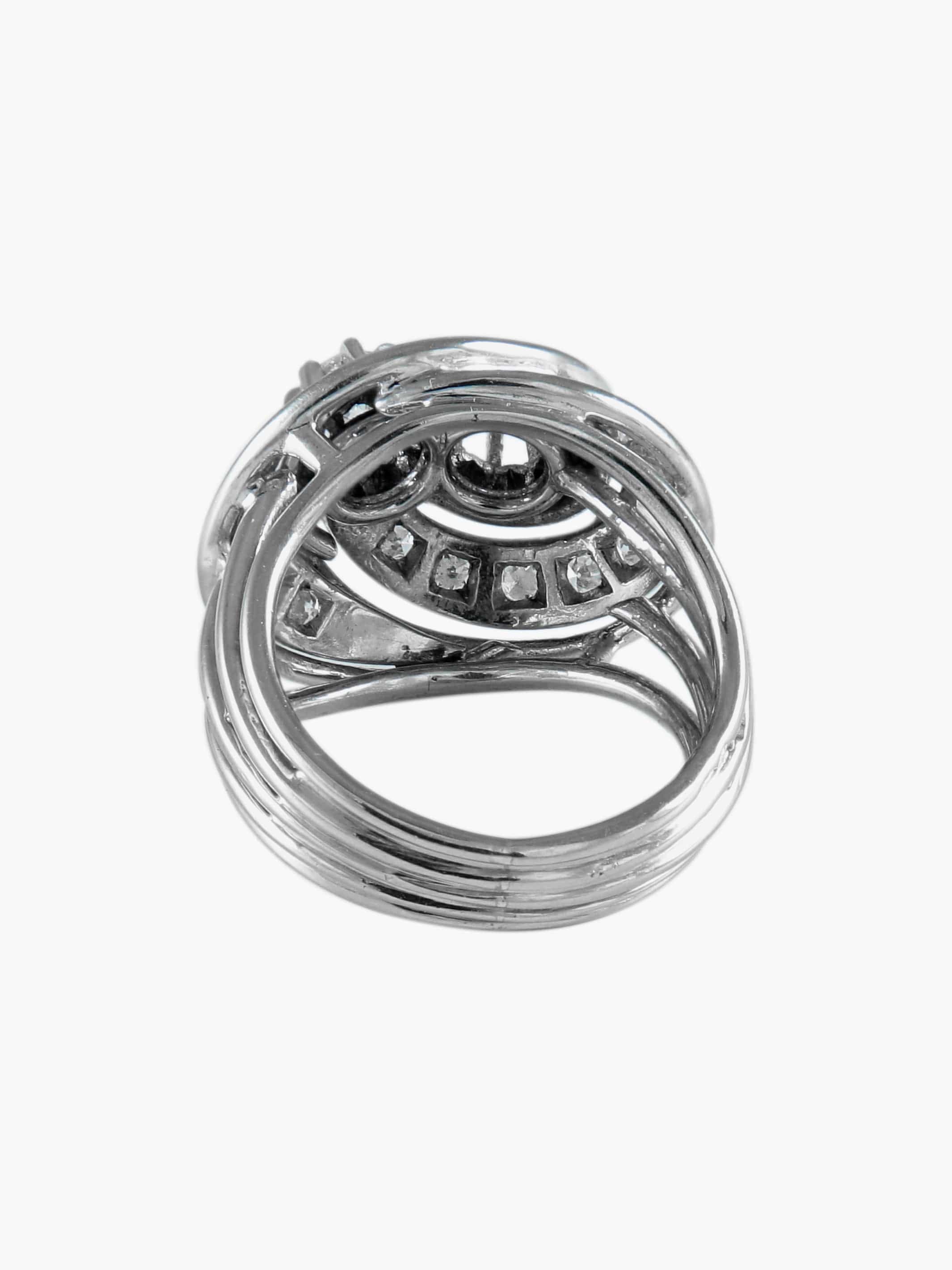2 Diamond Volute Ring - Image 5