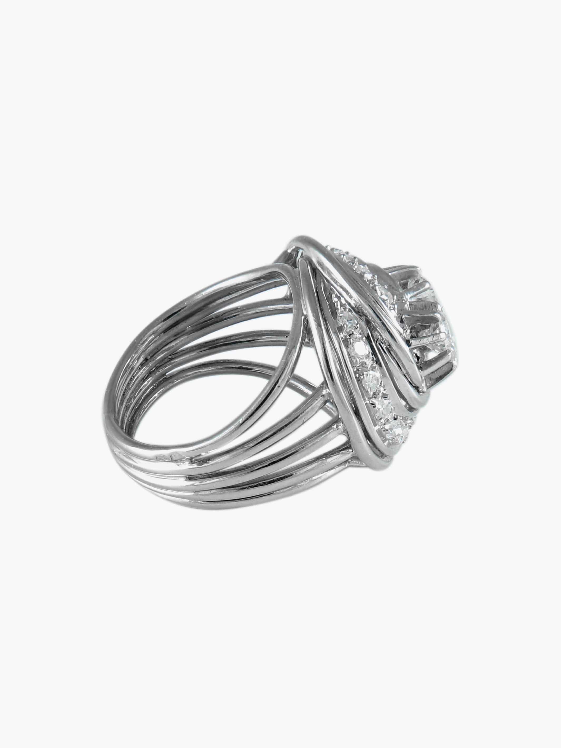 2 Diamond Volute Ring - Image 6