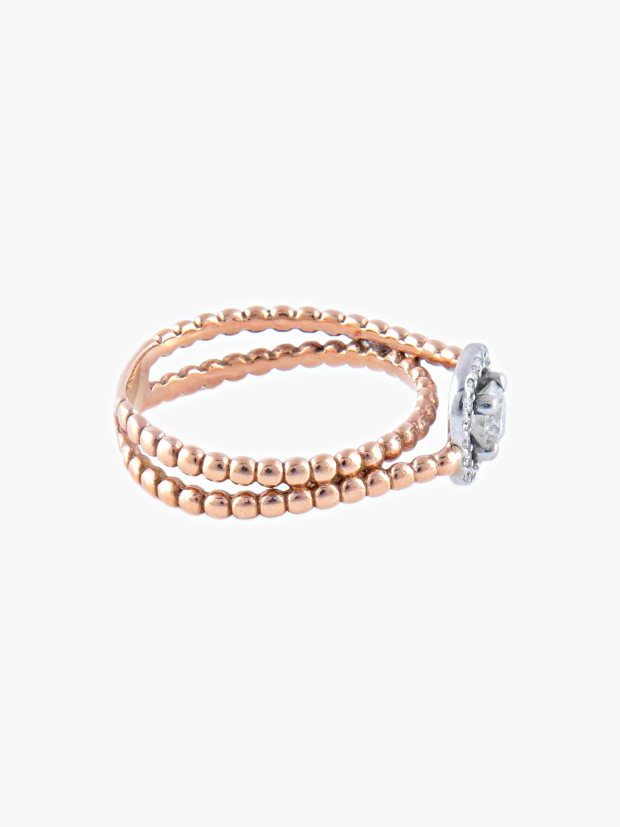 2 Gold Diamond Ring - Image 6