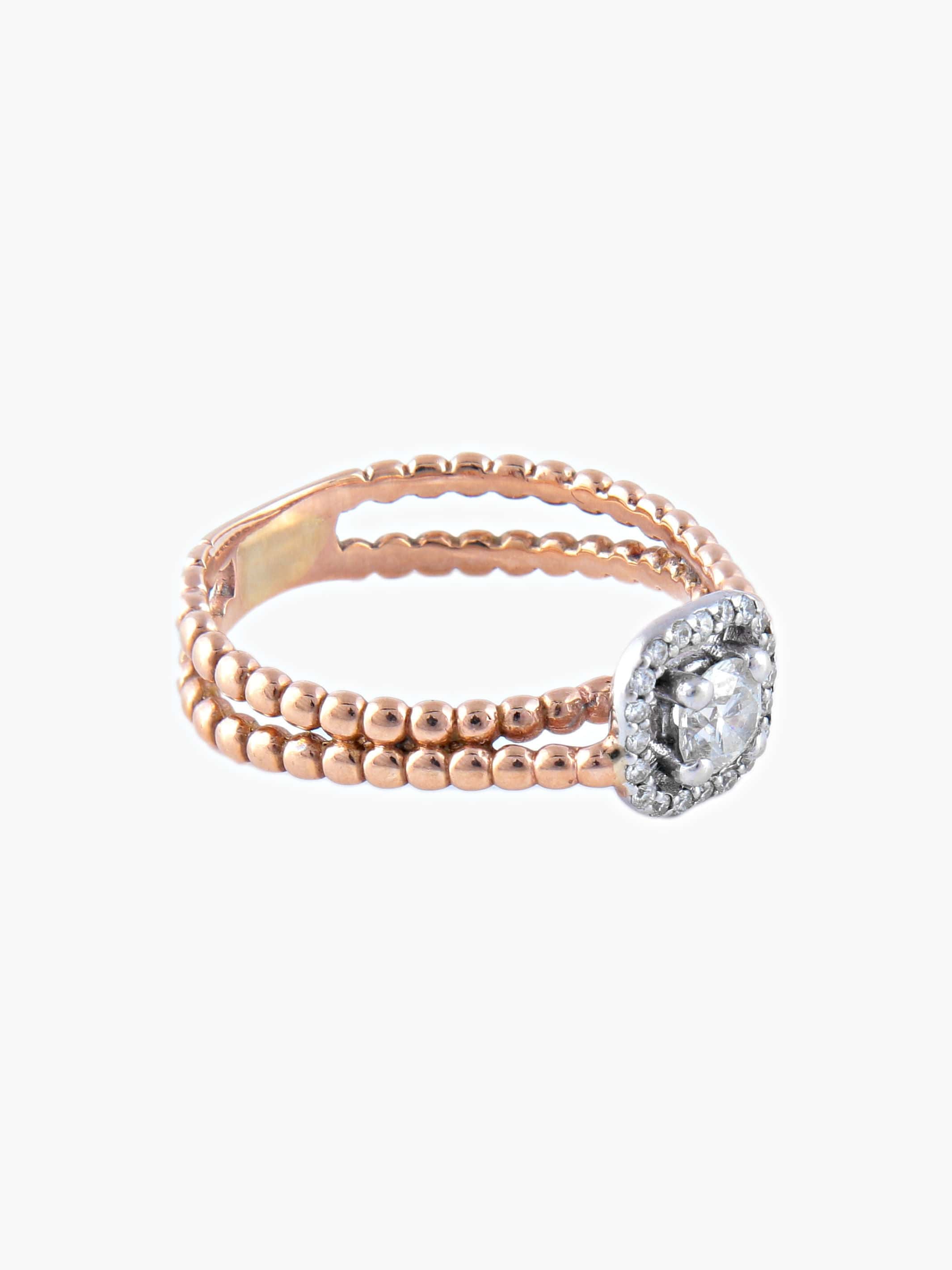 2 Gold Diamond Ring - Image 7