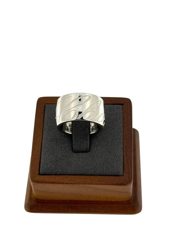 CHOPARD - Chopardissimo Large model white gold ring - Image 10
